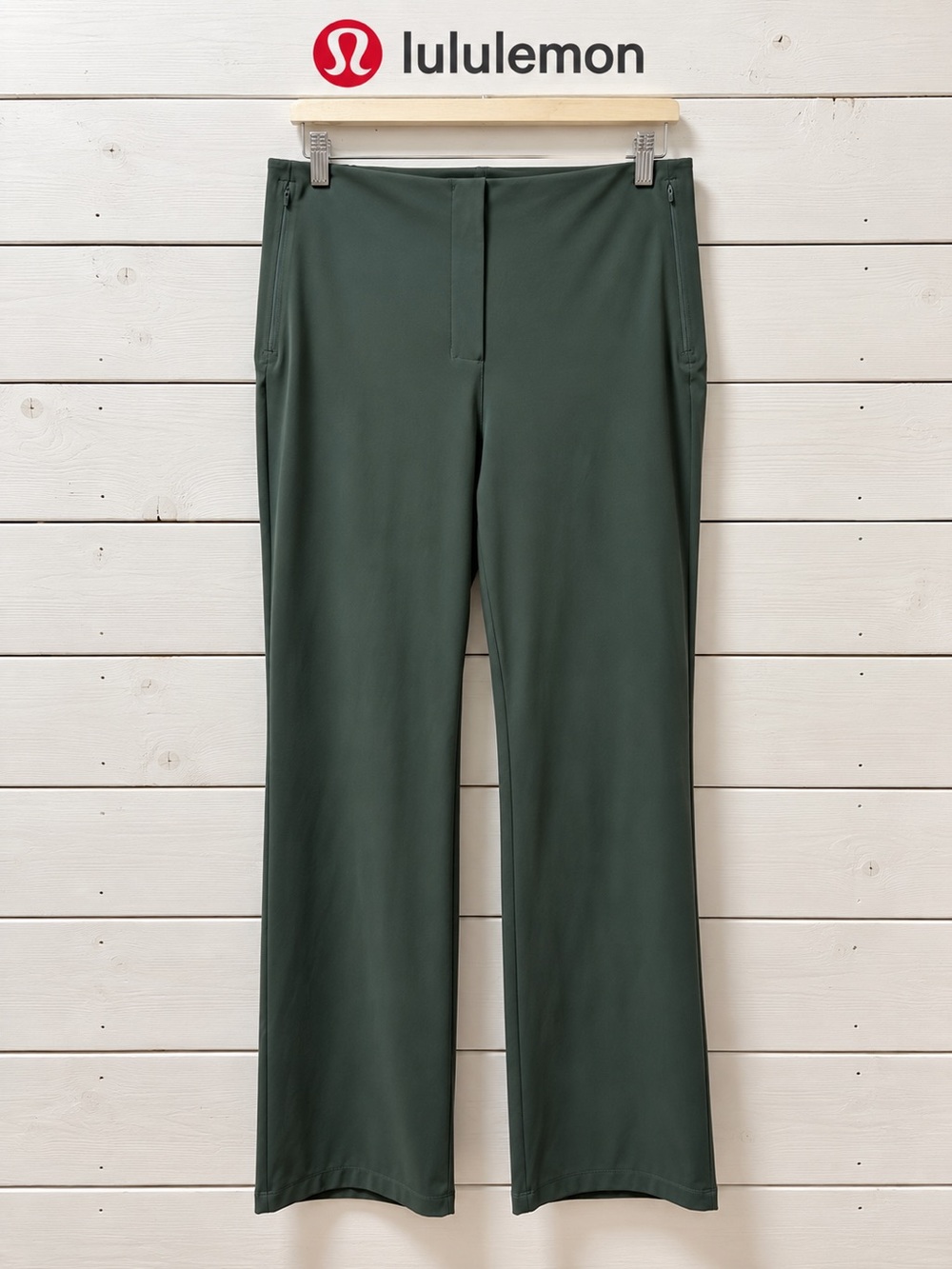 Lululemon Smooth Fit Pull-On High-Rise Pant *Regular – Green – Size 12